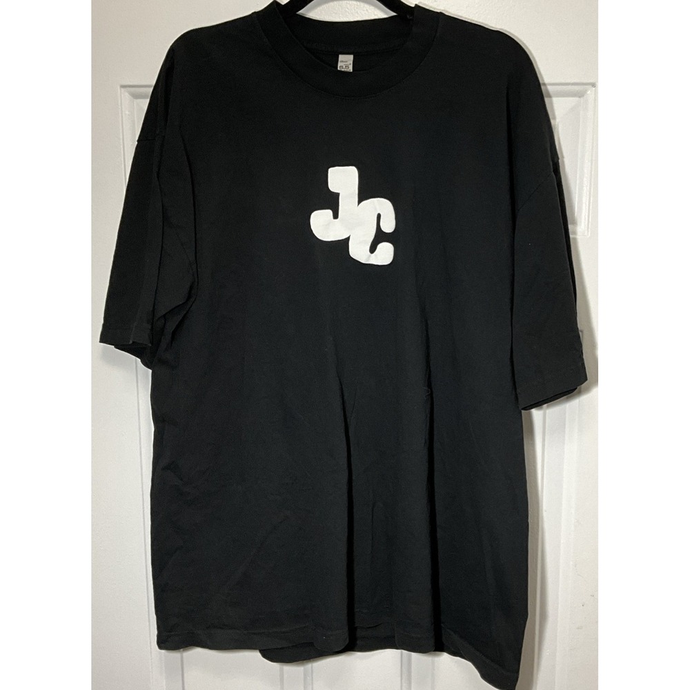 Graphic/Artistic JC Jesus Church 1818 Black Short Sleeve Shirt Men's XL